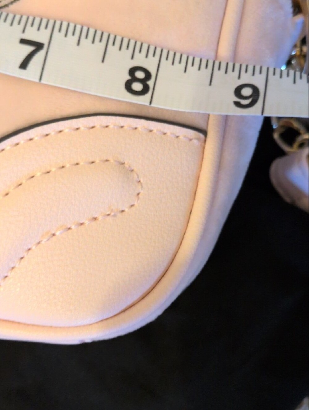 Juicy Couture Light Pink Velvety Embroidered Crest Crossbody Bag - Picture 12 of 13